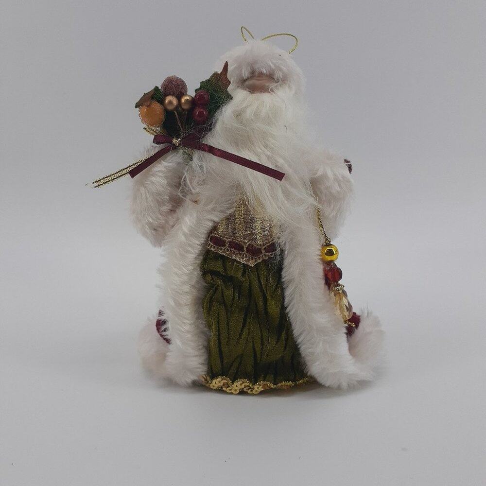 Christmas Santa Clause Large Ornament Small Tree Topper